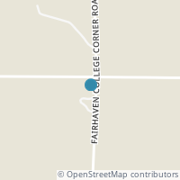 Map location of 8167 Fairhaven College Corner Rd, College Corner OH 45003