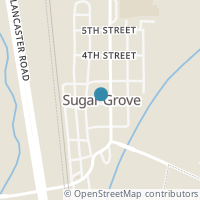 Map location of 201 N Main St, Sugar Grove OH 43155