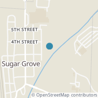 Map location of 312 East St, Sugar Grove OH 43155