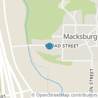 Map location of 551 Broad St, Macksburg OH 45746
