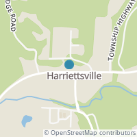 Map location of 36277 Harriettsville Rd, Lower Salem OH 45745