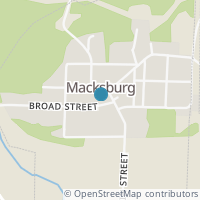Map location of 361 Broad St, Macksburg OH 45746