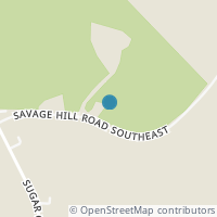 Map location of 5795 Savage Hill Rd, Sugar Grove OH 43155