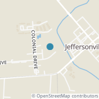 Map location of 128 Woodsview Ct #38, Jeffersonville OH 43128