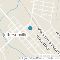 Map location of 1 Maple St #9, Jeffersonville OH 43128