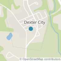 Map location of Sr821 Rear, Dexter City OH 45727