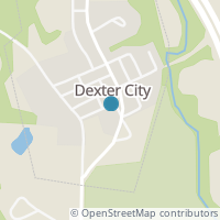 Map location of 203 Mckee St, Dexter City OH 45727
