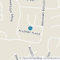 Map location of 2603 Allenby Pl, Dayton OH 45449