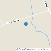 Map location of 19456 Hall Rd, Mount Sterling OH 43143