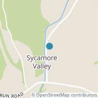 Map location of 39120 Sandbar Rd, Sycamore Valley OH 43754