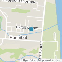Map location of 52607 Union St, Hannibal OH 43931