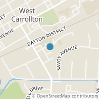 Map location of 36 Pierce St, West Carrollton OH 45449