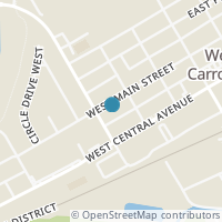 Map location of 228 W Main St, West Carrollton OH 45449