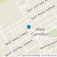 Map location of 9 W Main St, West Carrollton OH 45449