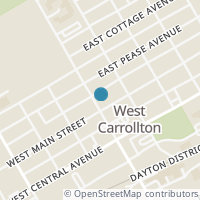 Map location of 3 E Main St, West Carrollton OH 45449