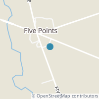 Map location of 18300 Five Points Pike, Mount Sterling OH 43143