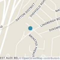 Map location of 5205 Lindbergh Blvd, West Carrollton OH 45449