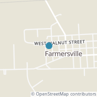 Map location of 58 California St, Farmersville OH 45325