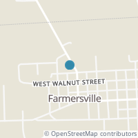 Map location of 112 Jackson St, Farmersville OH 45325