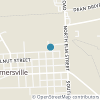 Map location of 104 N Broadway St, Farmersville OH 45325