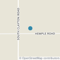 Map location of 11355 Hemple Rd, Farmersville OH 45325