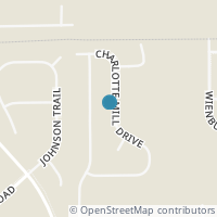Map location of 3155 Charlotte Mill Dr, West Carrollton OH 45439