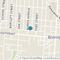 Map location of 118 Purvis Ave, Bremen OH 43107