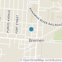 Map location of 120 Hubbard Ln, Bremen OH 43107