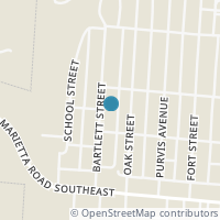Map location of 224 Bartlett St, Bremen OH 43107