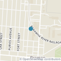 Map location of 238 N Mulberry St, Bremen OH 43107