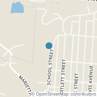Map location of 245 School St, Bremen OH 43107