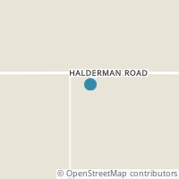 Map location of 4722 Halderman Rd, West Alexandria OH 45381