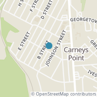 Map location of 254 Broadway, Penns Grove NJ 8069