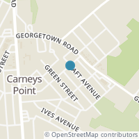 Map location of 322 Taft Ave, Penns Grove NJ 8069