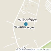 Map location of 1230 Mcginnis Dr, Wilberforce OH 45384
