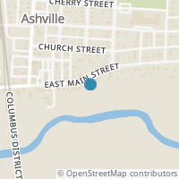 Map location of 105 Main St E, Ashville OH 43103