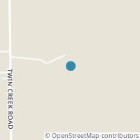 Map location of 2604 Twin Creek Rd, West Alexandria OH 45381