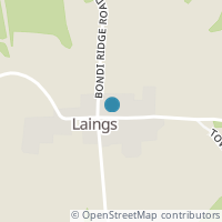Map location of 42989 Six Point Rd, Laings OH 43752