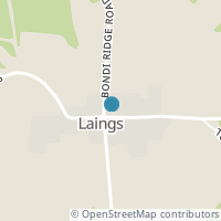 Map location of 42971 Six Point Rd, Laings OH 43752