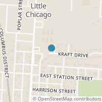 Map location of 42 Kraft Dr, Ashville OH 43103