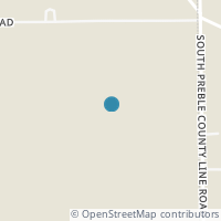 Map location of 8924 E Factory Rd, West Alexandria OH 45381
