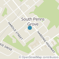 Map location of 1 11Th St, Penns Grove NJ 8069