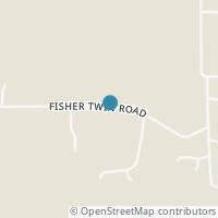 Map location of 3328 Fisher Twin Rd, West Alexandria OH 45381