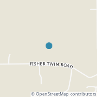 Map location of 3155 Fisher Twin Rd, West Alexandria OH 45381