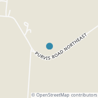 Map location of 11040 Purvis Rd NE, Bremen OH 43107
