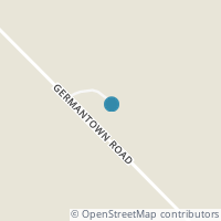 Map location of 8833 Germantown Rd, West Alexandria OH 45381