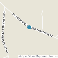 Map location of 8705 Stoneburner Rd NW, Crooksville OH 43731