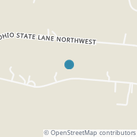Map location of 8210 W Bowling Green Ln NW, Lancaster OH 43130