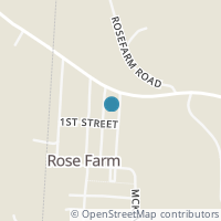Map location of Mckinley St, Crooksville OH 43731