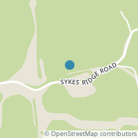 Map location of 49542 Sykes Ridge Rd, Clarington OH 43915